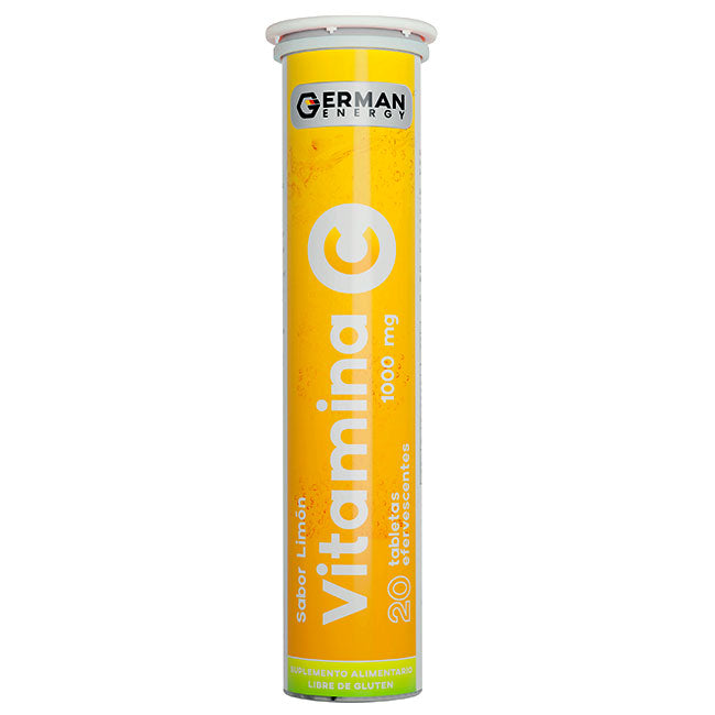 Vitamina C 1000mg 20 Tabs Efervescentes German Energy