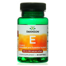 Vitamina E 400 IU 60 Softgels Swanson - Suples.cl