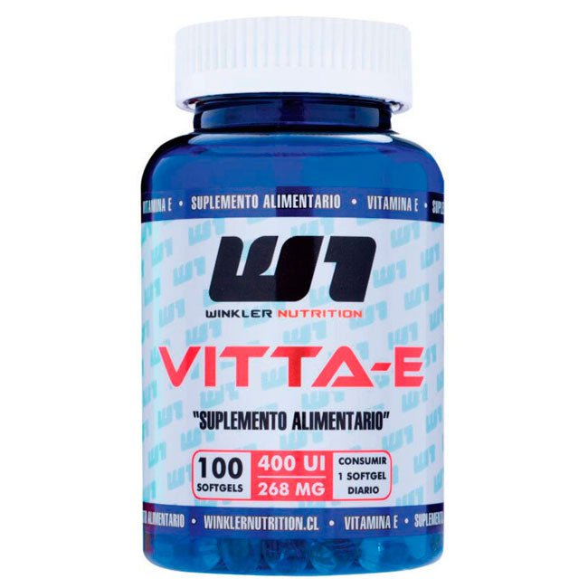 Vitta - E 400 UI 100 Softgels Winkler Nutrition - Suples.cl