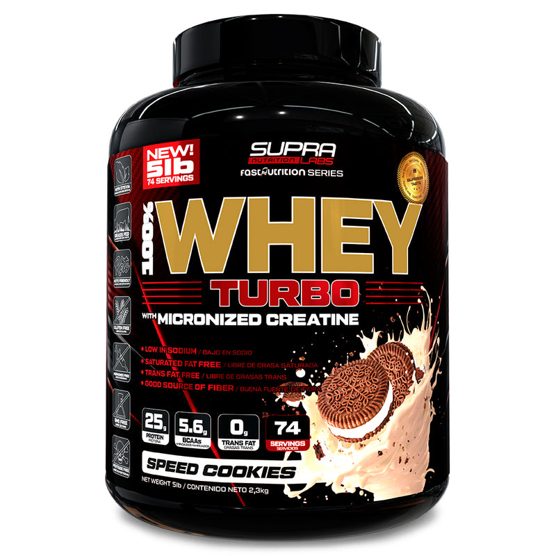100% Whey Turbo 5 Lbs Fast Nutrition