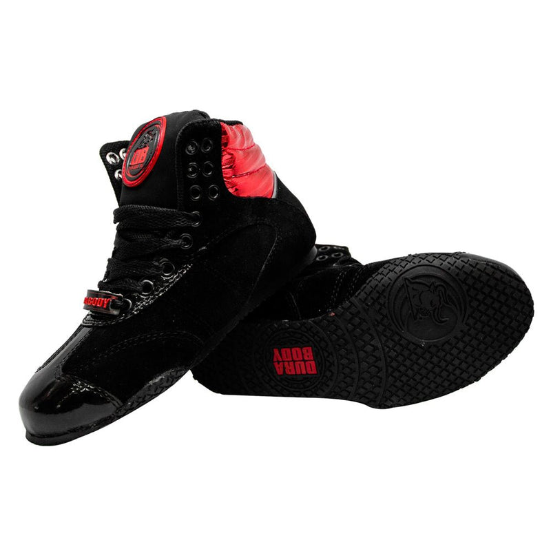 Zapatillas Mujer Pro Level 2 Series Durabody Black/Red - Suples.cl