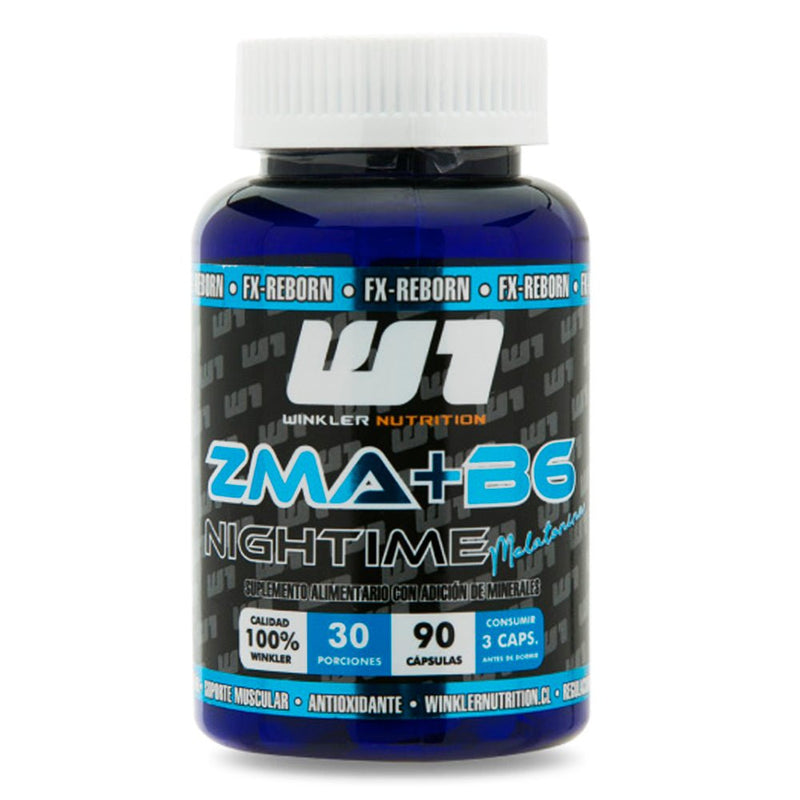 ZMA + B6 Nightime 60 Caps Winkler Nutrition - Suples.cl